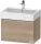 Duravit D-NEO 68,4x44,2 cm-es, 1 fiókos alsószekrény rozsdamentes acél színű fogantyúval 235070 mosdóhoz, márványos tölgy DE4272070550000