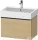 Duravit D-NEO 68,4x44,2 cm-es, 1 fiókos alsószekrény fekete fogantyúval 235070 mosdóhoz, natúr tölgy DE42720BD300000