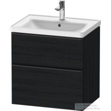   Duravit D-NEO 634x452 mm-es 2 fiókos függesztett szekrény 236765XXX mosdóhoz,Black Oak DE435401616