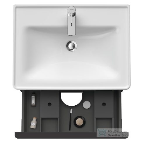 Duravit D-NEO 634x452 mm-es 2 fiókos függesztett szekrény 236765XXX mosdóhoz,Linen Decor DE435407575