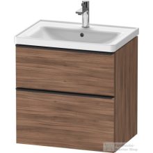   Duravit D-NEO 634x452 mm-es 2 fiókos függesztett szekrény 236765XXX mosdóhoz,Natural Walnut Decor DE435407979