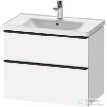   Duravit D-NEO 634x452 mm-es 2 fiókos függesztett szekrény 236780XXX mosdóhoz,White Matt Decor DE435501818