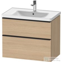   Duravit D-NEO 634x452 mm-es 2 fiókos függesztett szekrény 236780XXX mosdóhoz,Natural Oak DE435503030