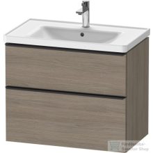   Duravit D-NEO 634x452 mm-es 2 fiókos függesztett szekrény 236780XXX mosdóhoz,Oak Terra DE435503535