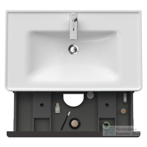 Duravit D-NEO 634x452 mm-es 2 fiókos függesztett szekrény 236780XXX mosdóhoz,Oak Terra DE435503535