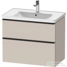   Duravit D-NEO 634x452 mm-es 2 fiókos függesztett szekrény 236780XXX mosdóhoz,Taupe Matt Decor DE435509191