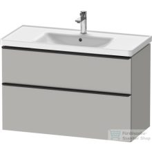   Duravit D-NEO 984x452 mm-es 2 fiókos függesztett szekrény 236710XXX mosdóhoz,Concrete Grey Matt Decor DE435600707