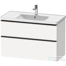   Duravit D-NEO 984x452 mm-es 2 fiókos függesztett szekrény 236710XXX mosdóhoz,White Matt Decor DE435601818