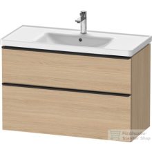   Duravit D-NEO 984x452 mm-es 2 fiókos függesztett szekrény 236710XXX mosdóhoz,Natural Oak DE435603030