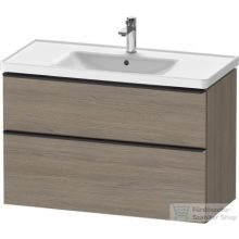   Duravit D-NEO 984x452 mm-es 2 fiókos függesztett szekrény 236710XXX mosdóhoz,Oak Terra DE435603535
