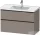 Duravit D-NEO 984x452 mm-es 2 fiókos függesztett szekrény 236710XXX mosdóhoz,Basalt Matt Decor DE435604343