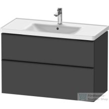   Duravit D-NEO 984x452 mm-es 2 fiókos függesztett szekrény 236710XXX mosdóhoz,Graphite Matt Decor DE435604949