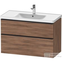   Duravit D-NEO 984x452 mm-es 2 fiókos függesztett szekrény 236710XXX mosdóhoz,Natural Walnut Decor DE435607979
