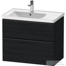   Duravit D-NEO 784x452 mm-es 2 fiókos függesztett szekrény 236980XXX mosdóhoz,Black Oak DE435701616