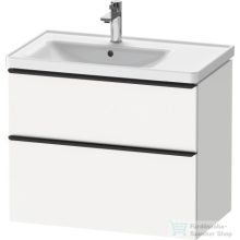   Duravit D-NEO 784x452 mm-es 2 fiókos függesztett szekrény 236980XXX mosdóhoz,White Matt Decor DE435701818