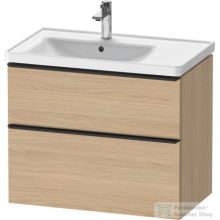   Duravit D-NEO 784x452 mm-es 2 fiókos függesztett szekrény 236980XXX mosdóhoz,Natural Oak DE435703030