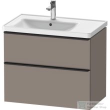   Duravit D-NEO 784x452 mm-es 2 fiókos függesztett szekrény 236980XXX mosdóhoz,Basalt Matt Decor DE435704343