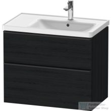   Duravit D-NEO 784x452 mm-es 2 fiókos függesztett szekrény 237080XXX mosdóhoz,Black Oak DE435801616
