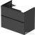 Duravit D-NEO 784x452 mm-es 2 fiókos függesztett szekrény 237080XXX mosdóhoz,Graphite Matt Decor DE435804949