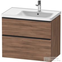   Duravit D-NEO 784x452 mm-es 2 fiókos függesztett szekrény 237080XXX mosdóhoz,Natural Walnut Decor DE435807979