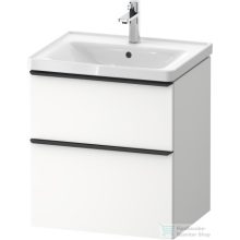   Duravit D-NEO 584x452 mm-es 2 fiókos függesztett szekrény 236760XXX mosdóhoz,White Matt Decor DE4359018180000
