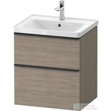   Duravit D-NEO 584x452 mm-es 2 fiókos függesztett szekrény 236760XXX mosdóhoz,Oak Terra DE4359035350000