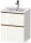 Duravit D-NEO 51x40,2 cm-es, 2 fiókos alsószekrény szálcsiszolt bronz fogantyúval 233653 mosdóhoz, fényes fehér DE4360004220000