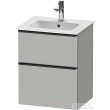   Duravit D-NEO 510x402 mm-es 2 fiókos függesztett szekrény 233653XXX mosdóhoz,Concrete Grey Matt Decor DE436000707