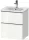 Duravit D-NEO 51x40,2 cm-es, 2 fiókos alsószekrény króm fogantyúval 233653 mosdóhoz, fényes fehér DE4360010220000