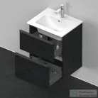 Duravit D-NEO 510x402 mm-es 2 fiókos függesztett szekrény 233653XXX mosdóhoz,Black Oak DE436001616