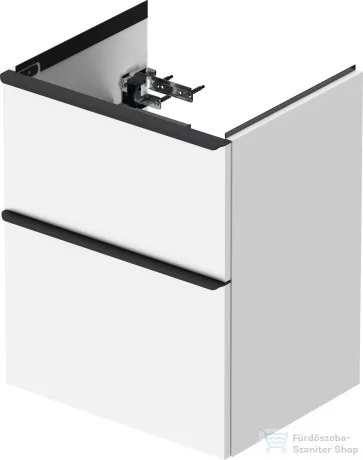 Duravit D-NEO 510x402 mm-es 2 fiókos függesztett szekrény 233653XXX mosdóhoz,White Matt Decor DE436001818
