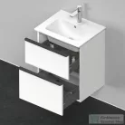 Duravit D-NEO 510x402 mm-es 2 fiókos függesztett szekrény 233653XXX mosdóhoz,White Matt Decor DE436001818