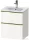 Duravit D-NEO 51x40,2 cm-es, 2 fiókos alsószekrény polírozott arany színű fogantyúval 233653 mosdóhoz, fényes fehér DE4360034220000