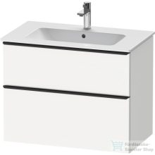   Duravit D-NEO 810x462 mm-es 2 fiókos függesztett szekrény 233683XXX mosdóhoz,White Matt Decor DE436201818