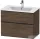 Duravit D-NEO 810x462 mm-es 2 fiókos függesztett szekrény 233683XXX mosdóhoz,Walnut Dark Decor DE436202121