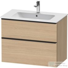   Duravit D-NEO 810x462 mm-es 2 fiókos függesztett szekrény 233683XXX mosdóhoz,Natural Oak DE436203030