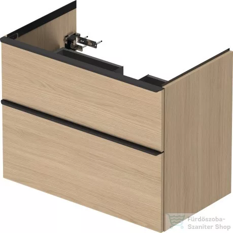 Duravit D-NEO 810x462 mm-es 2 fiókos függesztett szekrény 233683XXX mosdóhoz,Natural Oak DE436203030