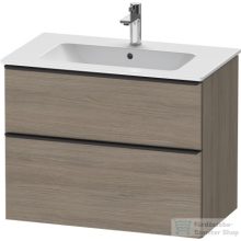   Duravit D-NEO 810x462 mm-es 2 fiókos függesztett szekrény 233683XXX mosdóhoz,Oak Terra DE436203535