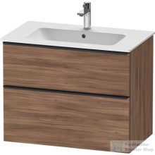   Duravit D-NEO 810x462 mm-es 2 fiókos függesztett szekrény 233683XXX mosdóhoz,Natural Walnut Decor DE436207979