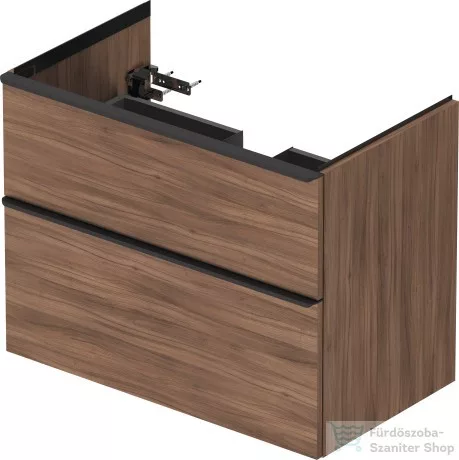 Duravit D-NEO 810x462 mm-es 2 fiókos függesztett szekrény 233683XXX mosdóhoz,Natural Walnut Decor DE436207979