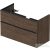 Duravit D-NEO 1010x462 mm-es 2 fiókos függesztett szekrény 233610XXX mosdóhoz,Walnut Dark Decor DE436302121