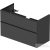 Duravit D-NEO 1010x462 mm-es 2 fiókos függesztett szekrény 233610XXX mosdóhoz, Graphite Matt Decor DE436304949