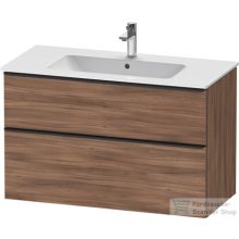   Duravit D-NEO 1010x462 mm-es 2 fiókos függesztett szekrény 233610XXX mosdóhoz, Natural Walnut Decor DE436307979