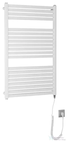 AQUALINE TONDI-E elektromos fürdőszobai radiátor, 600x970 mm, 400W, fehér (DE460T)
