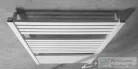 AQUALINE TONDI-E elektromos fürdőszobai radiátor, 600x970 mm, 400W, fehér (DE460T)