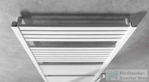 AQUALINE TONDI-E elektromos fürdőszobai radiátor, 600x1330 mm, 600W, fehér (DE480T)