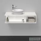 Duravit D-NEO 1000x480 mm-es mosdó alá építhető alsószekrény,White High Gloss Decor DE491902222