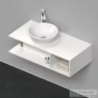 Duravit D-NEO 1000x480 mm-es mosdó alá építhető alsószekrény,White High Gloss Decor DE491902222