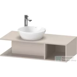   Duravit D-NEO 1000x480 mm-es mosdó alá építhető alsószekrény,Taupe Matt Decor DE491909191
