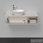 Duravit D-NEO 1000x480 mm-es mosdó alá építhető alsószekrény,Taupe Matt Decor DE491909191